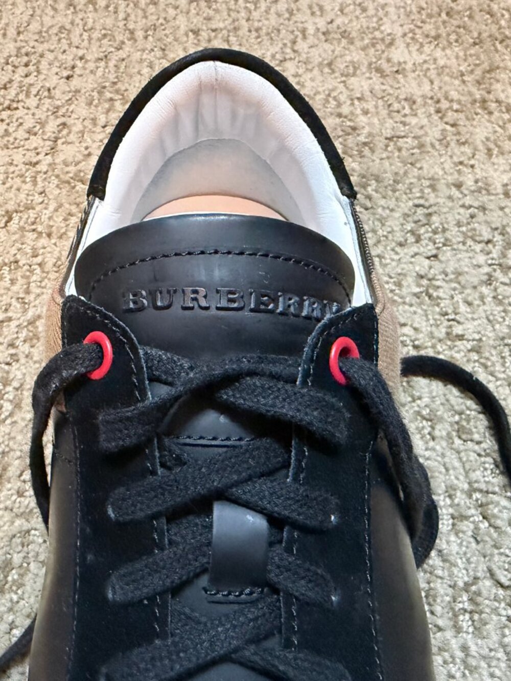 Burberry Men's Reeth Sneaker - Size 44 - Picture 9 of 13